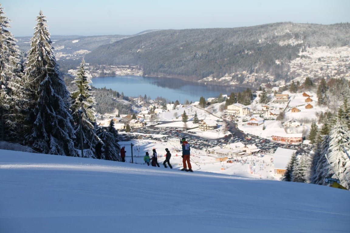 Vue panoramique Gerardmer ski